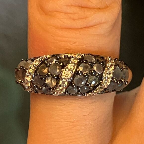 Natural Alexandrite Ring in Sterling Silver Size 7 - Picture 2 of 11